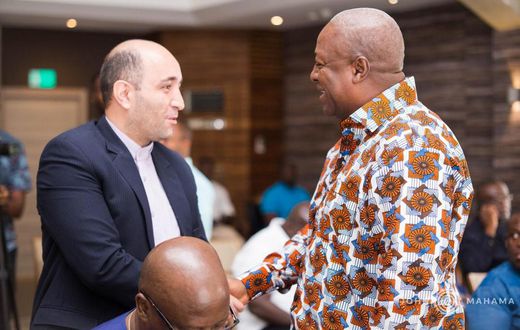 Mahama met the diplomatic corps on Wednesday