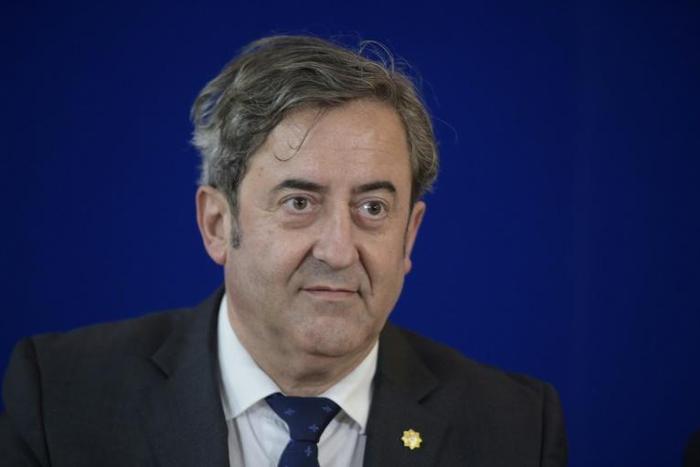 Spanish prosecutor Javier Zaragoza, pictured in 2015, is trying Catalan separatists