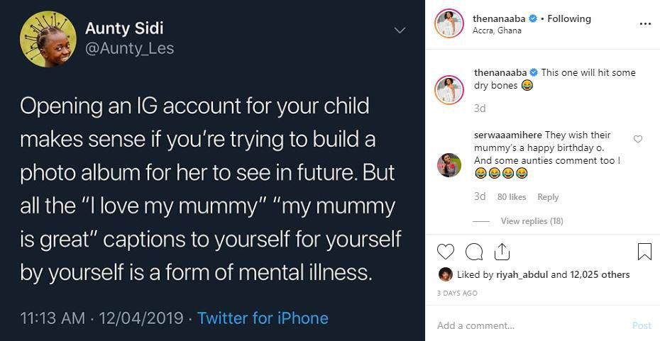 Nana Aba Anamoah's post