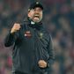Jurgen Klopp celebrates Liverpool's 5-0 win against Watford