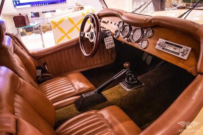 Inside the car