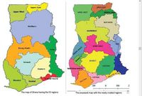 Creation of new regions