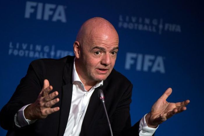 Gianni Infantino is unopposed in the FIFA presidential election