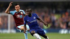 Chelsea's N'Golo Kante scored in their draw with Burnley