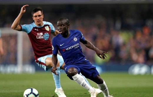 Chelsea's N'Golo Kante scored in their draw with Burnley