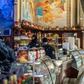 Ninety mobsters from the Calabrian 'Ndrangheta mafia were arrested in December in six different countries, in raids involving hundreds of police officers. Shown here is a raid in a cafe in Duisberg, Germany