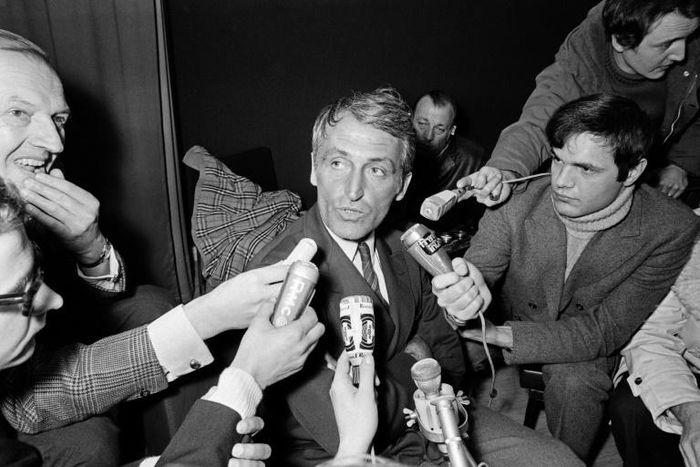 Francois Pelou, pictured in 1970, was a close eyewitness to the shooting of Lee Harvey Oswald in Dallas in 1963