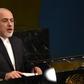 (FILES) In this file photo taken on April 24, 2018, Iranian Foreign Affairs Minister Mohammad Javad Zarif speaks during the 72nd High-level Meeting on Peacebuilding and Sustaining Peace at United Nations Headquarters in New York. The US decision to end...