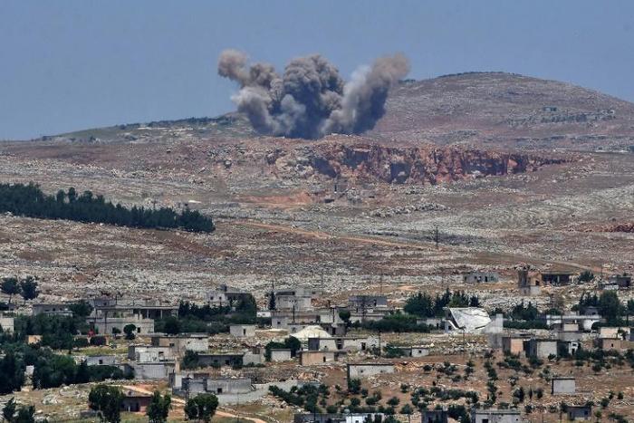 Syrian government forces have been engaged in heavy fighting with jihadists who dominate the northwestern interior along the border with Turkey
