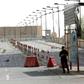 Iraqi riot police stand guard at the Jumhuriyah Bridge, a route leading from Tahrir Square to the Green Zone, in this file picture taken on May 6, 2016