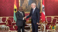 Akufo-Addo with Austrian President