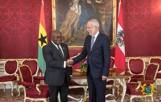 Akufo-Addo with Austrian President