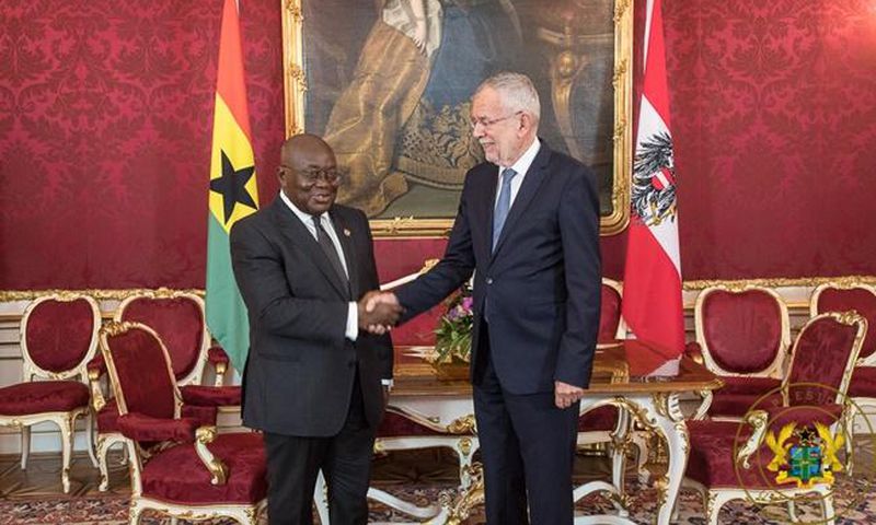 Akufo-Addo with Austrian President