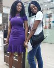 Yvonne Nelson and Sandra