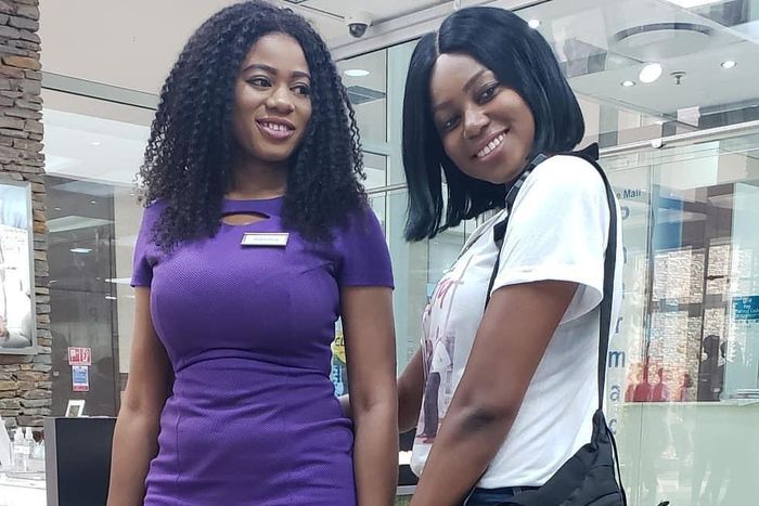 Yvonne Nelson and Sandra