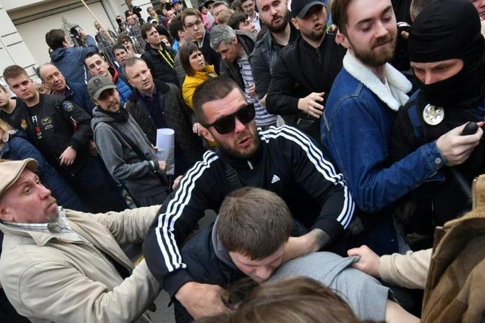 Supporters of the rival camps have clashed in the past