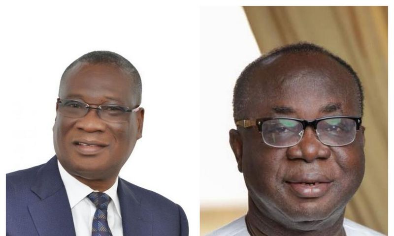 Dr KK Sarpong and Freddie Blay