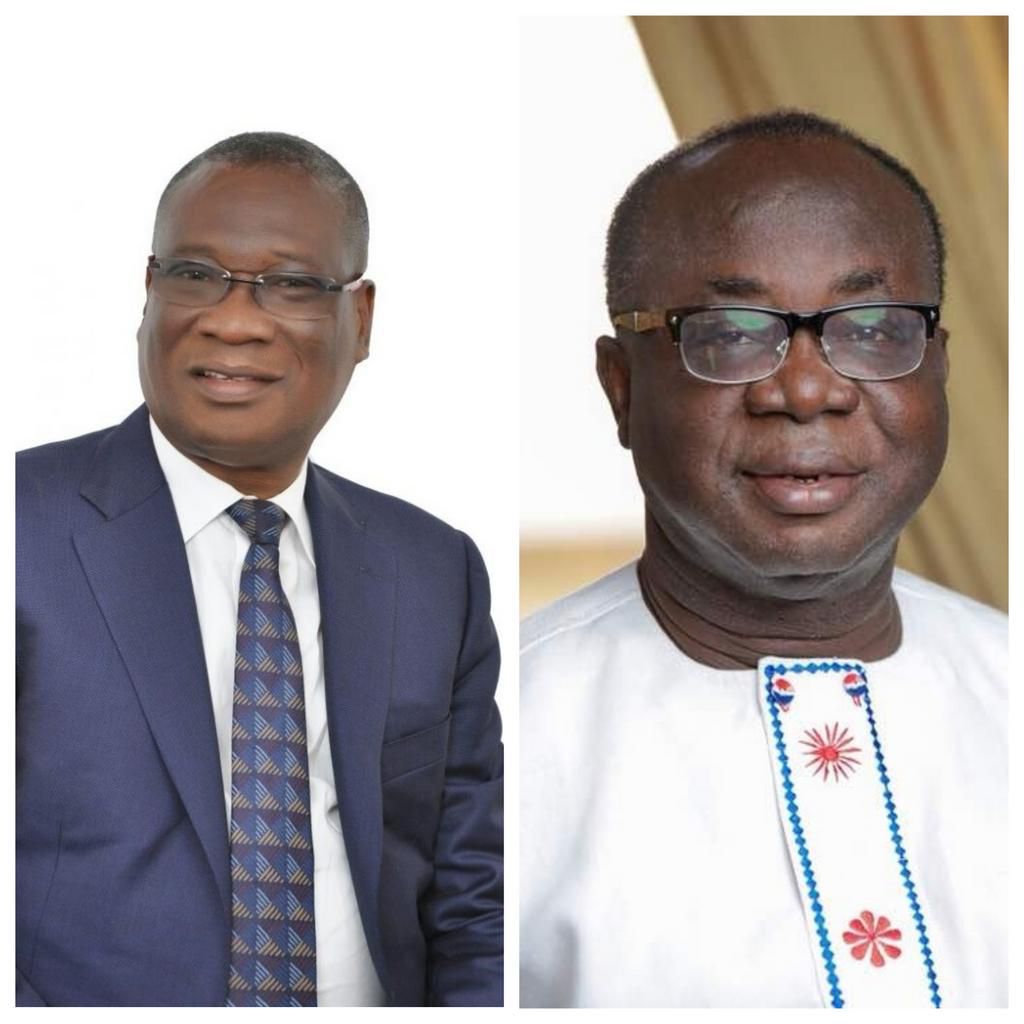 Dr KK Sarpong and Freddie Blay