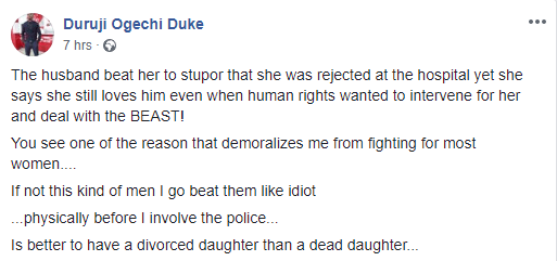 I simply can’t do without him – Woman whose abusive man disfigured her face beyond treatment (photo)