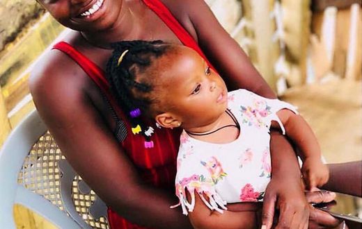 Rashida and her daughter