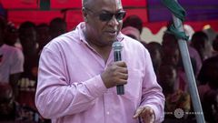 Former president John Mahama