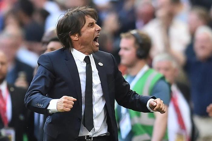 Antonio Conte won three straight Serie A titles with Juventus and a Premier League title with Chelsea