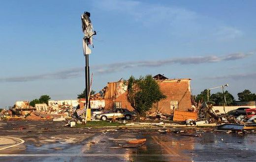 Deadly Tornado strikes El Reno, an Oklahoma City suburb