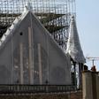 French Catholics celebrated Easter mass in Paris in the shadow of the badly burned cathedral