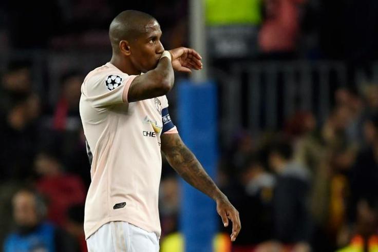 Manchester United have condemned racist abuse of Ashley Young on social media