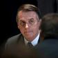 Brazilian President Jair Bolsonaro attends a meeting with evangelical leaders in Rio de Janeiro