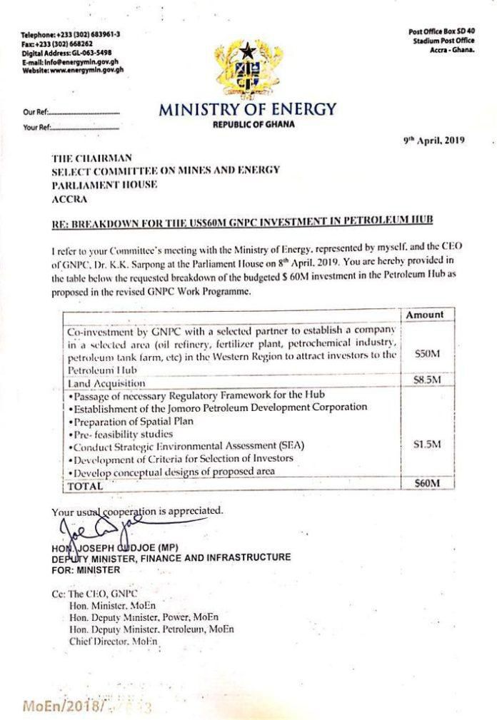 GNPC statement