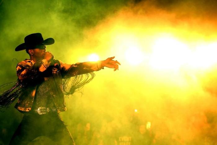 Lil Nas X performs during the 2019 Stagecoach Festival in California