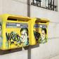 In one case, anti-Semitic graffiti and swastikas were scrawled on a Paris post box bearing a portrait of the late minister and Holocaust survivor Simone Veil