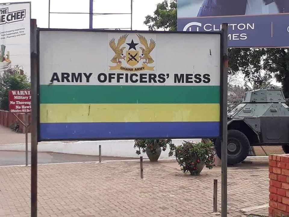 Filth engulfs Army Officers' Mess