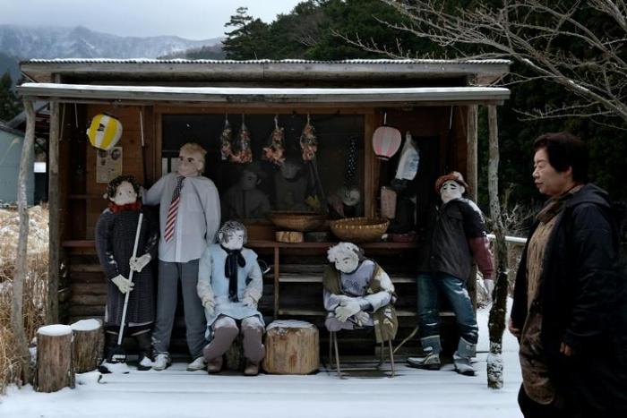 Just 27 people live in Nagoro, Japan but there are some 270 scarecrows