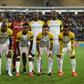 Mamelodi Sundowns defeated Chippa United 3-2 in Pretoria Tuesday to join Orlando Pirates on 50 points at the top of the South African Premiership with three rounds remaining 