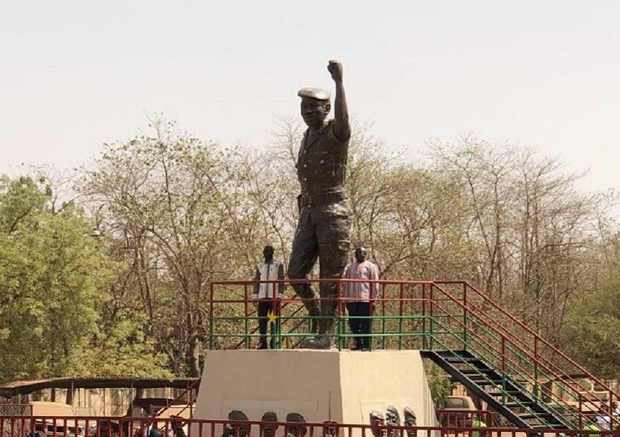 Burkinabe leader Thomas Sankara's statue unveiled