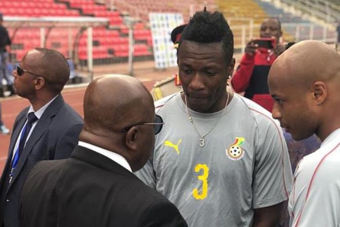 Gyan-Akufo-Addo, Andre Ayew