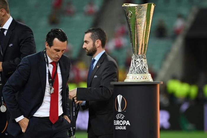 Unai Emery had been hoping to win the Europa League for the fourth time in his coaching career