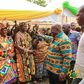 Akufo-Addo with chiefs of Jasikan