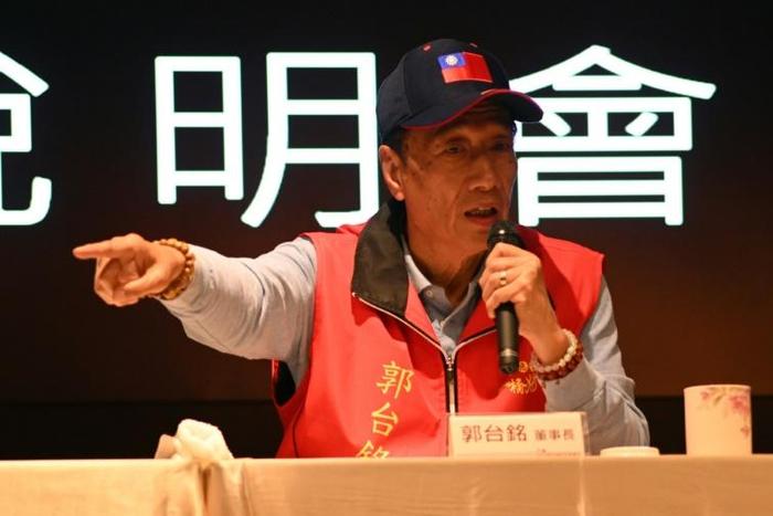 Foxconn CEO Terry Gou said US President Donald Trump told him being president was "tough"