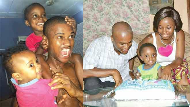 Major Maxwell Adam Mahama with family