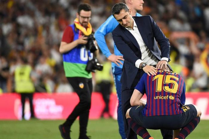 Barcelona coach Ernesto Valverde has been backed by president Josep Maria Bartomeu