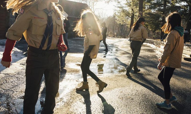 Not 'My Grandfather's Boy Scout Troop': It's Now for Girls, Too