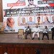 Prof Aheto and NDC members at revolutionary lecture