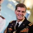US Central Command head General Joseph Votel, pictured in 2018, said the peace talks were "very, very early in the process"