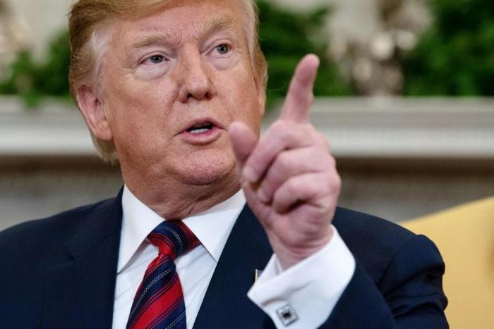 Trump said US support for the war between the Saudi-backed Yemeni government and Huthi rebels was necessary to "protect the safety of the more than 80,000 Americans who reside in certain coalition countries"