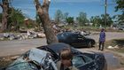 9 dead as tornadoes, wind and flooding extend from Texas to Northeast