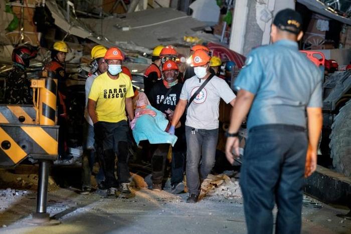 The 6.1 magnitude earthquake struck northwest of Manila on Monday