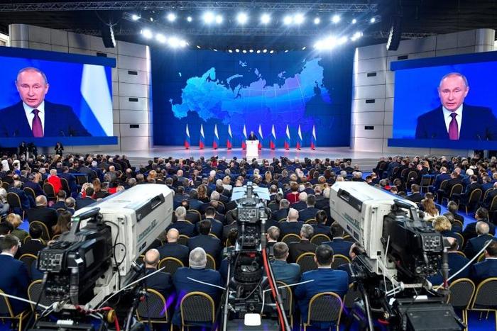 Putin accused Washington of using "far-fetched accusations" to withdraw from the Intermediate-Range Nuclear Forces agreement